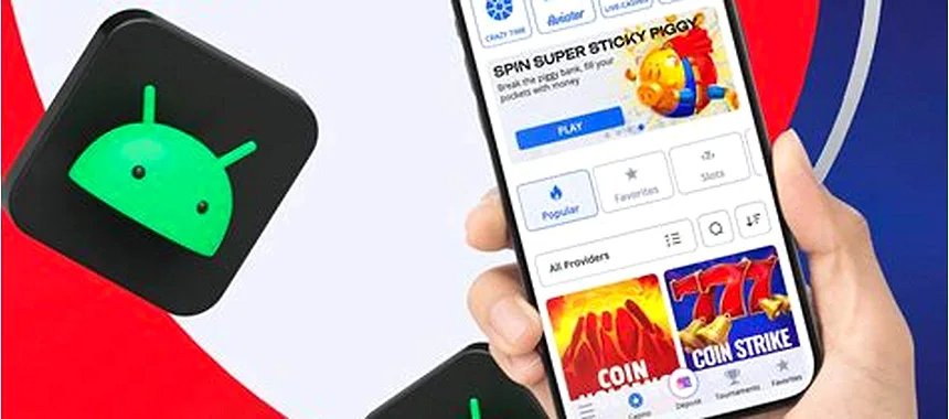 Dara Casino download installed as a progressive web app on an Android phone